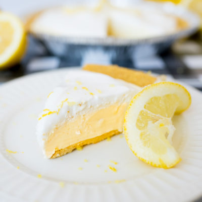 LEMON ICEBOX PIE - Butter with a Side of Bread