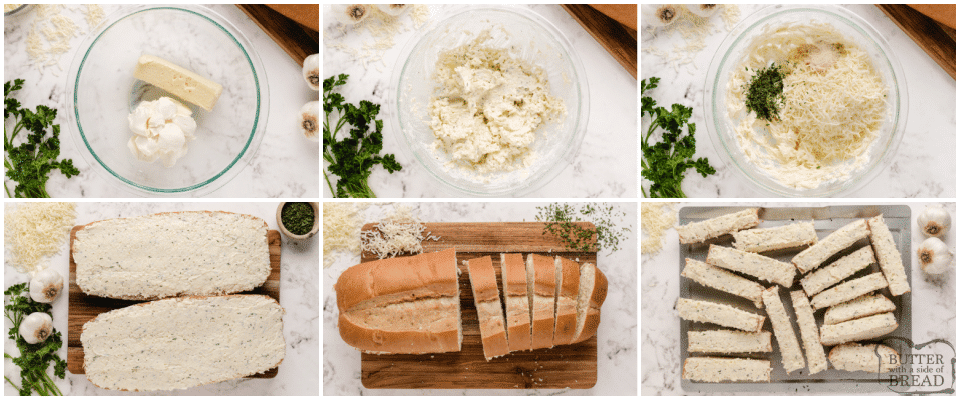 How to make garlic bread with cheese