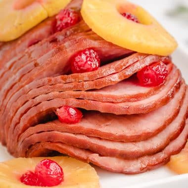 ham cooked in a crock pot with pineapple