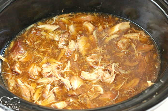 Easy Crock Pot Hawaiian Chicken is the perfect blend of sweet and savory with a delicious burst of pineapple flavor. This Hawaiian Chicken recipe only requires 4 ingredients and results in fork tender chicken that falls apart when it's ready!