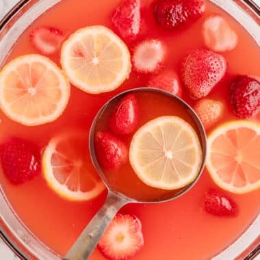 easy 3 ingredient strawberry lemonade