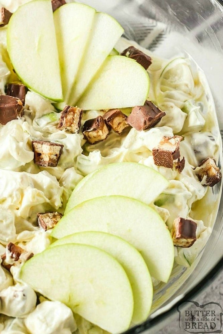 snickers salad recipe with apples