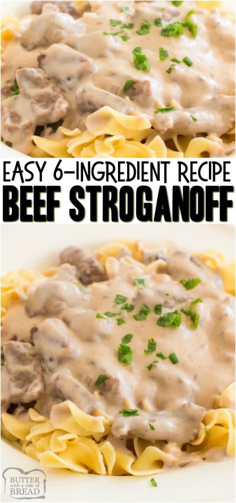 HOW TO MAKE BEEF STROGANOFF - Butter with a Side of Bread