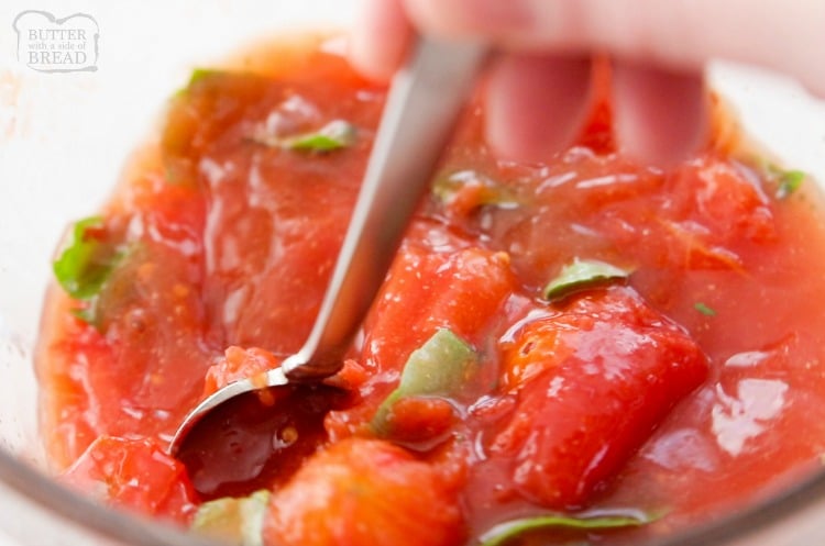 how to make tomato basil soup recipe