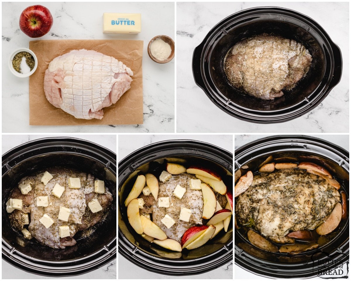 how to cook a turkey breast in a crockpot