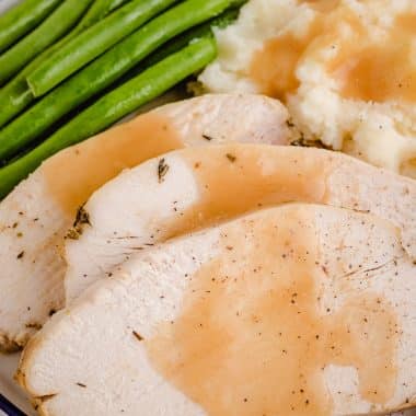 turkey breast cooked in a crockpot