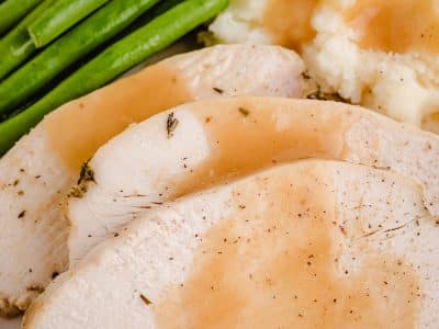 turkey breast cooked in a crockpot