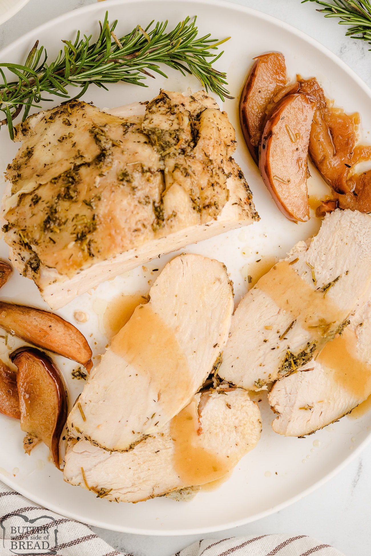 slow cooked turkey breast