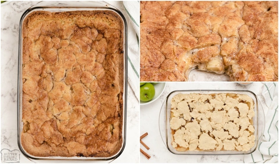 How to make the BEST Snickerdoodle Apple Cobbler