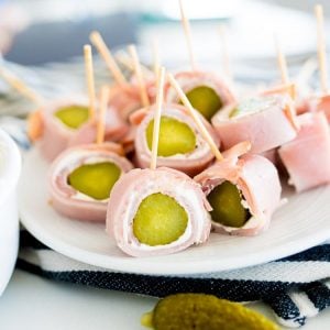 ham pickle roll ups