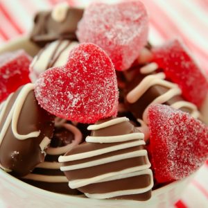 How to make Cherry Jelly Hearts Candy