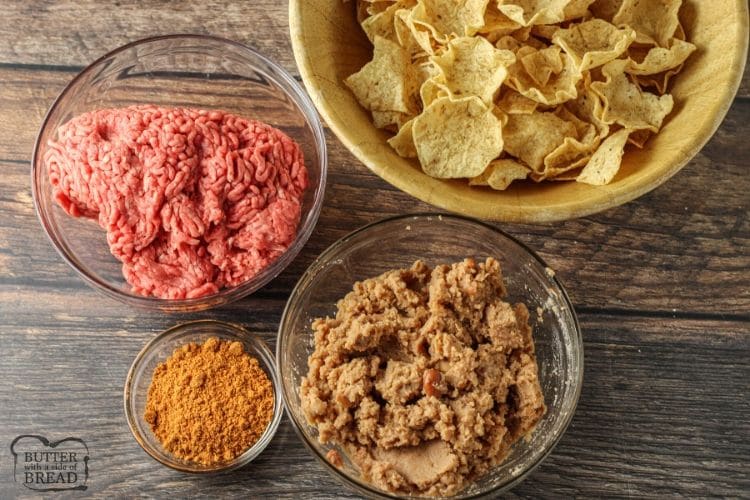 ingredients in taco bites