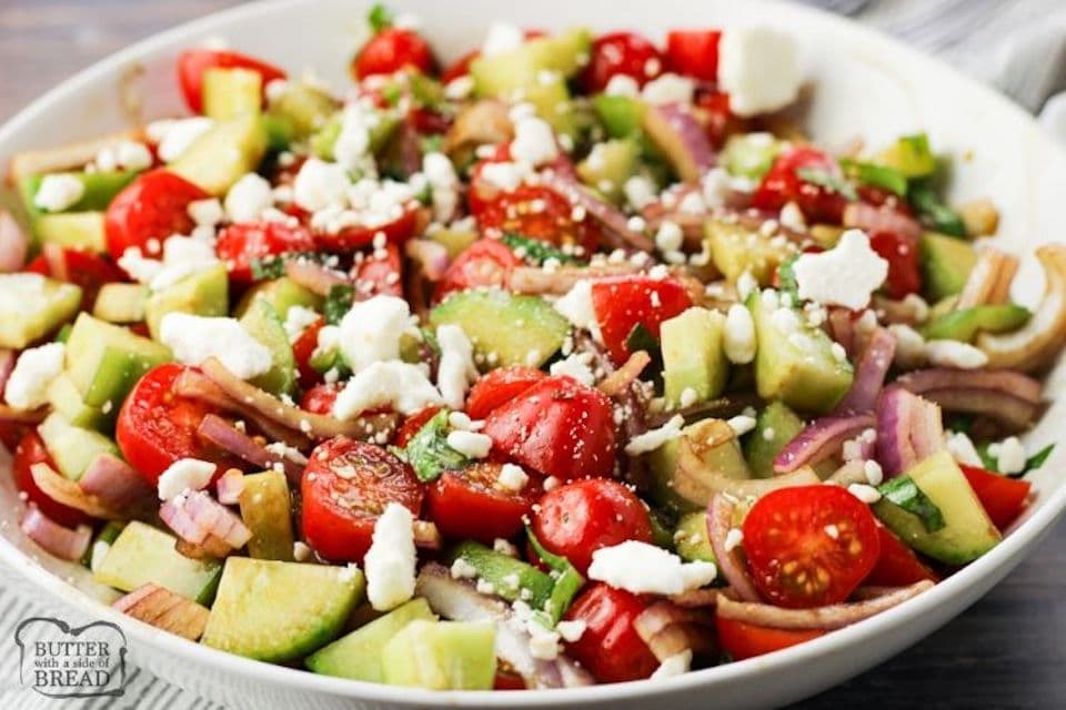 cucumber and tomato salad recipe