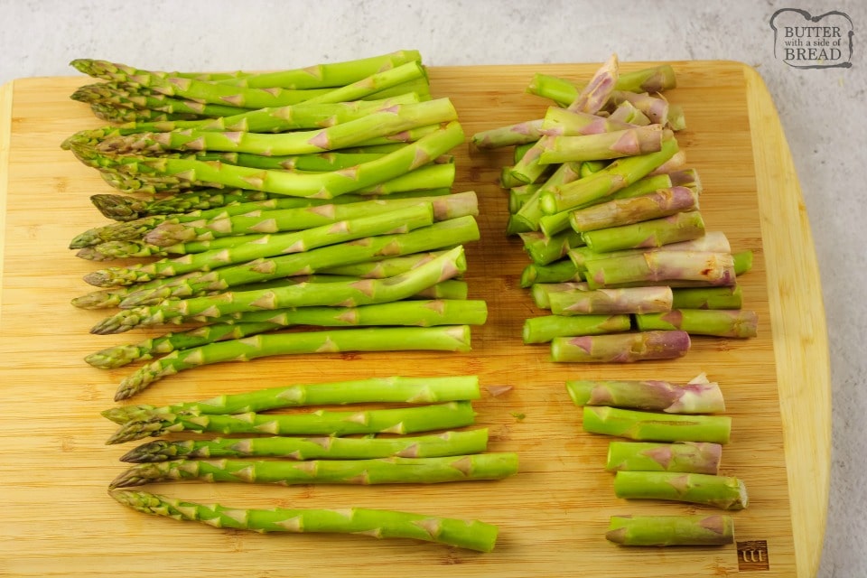 How to make asparagus in the oven