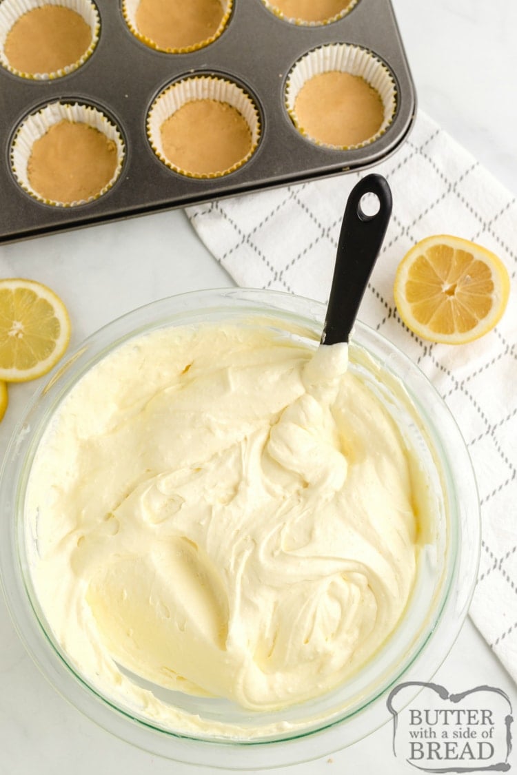 How to make no bake mini lemon cheesecakes