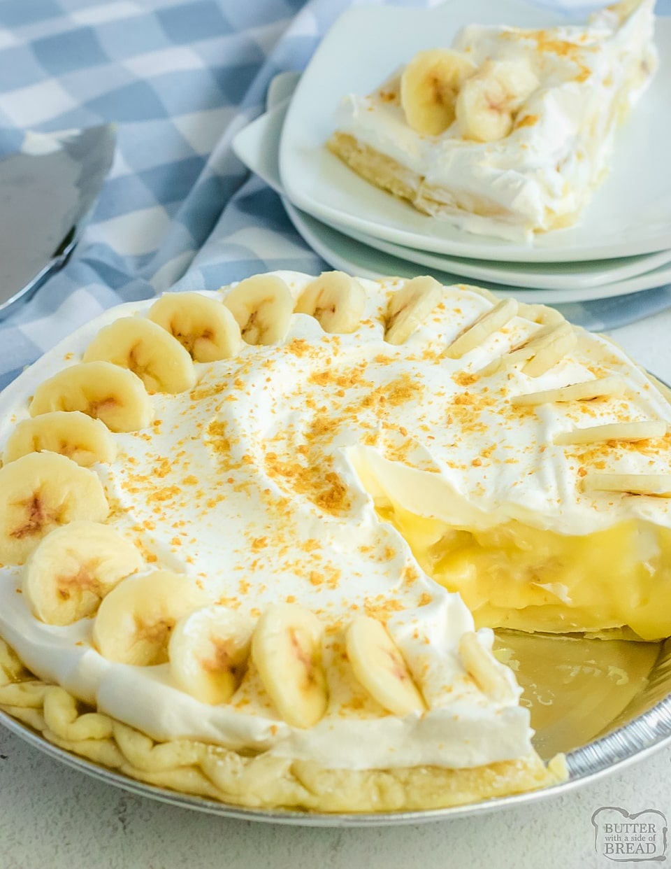 Homemade Banana Cream Pie recipe