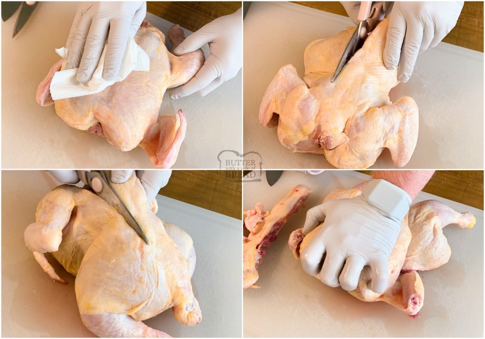 how to spatchcock a chicken