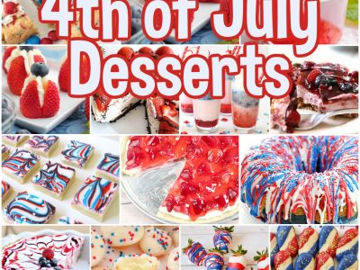 Red White & Blue 4th of July Desserts