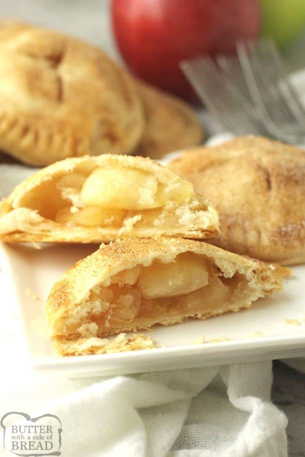 MINI APPLE PIES - Butter with a Side of Bread