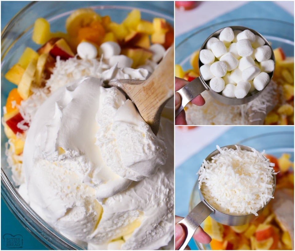 How to make Fruit Salad with Cool Whip