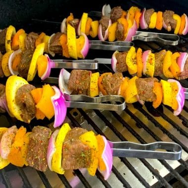 Marinated Grilled Steak Kabobs