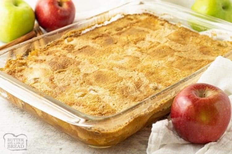 APPLE DUMP CAKE - Butter with a Side of Bread