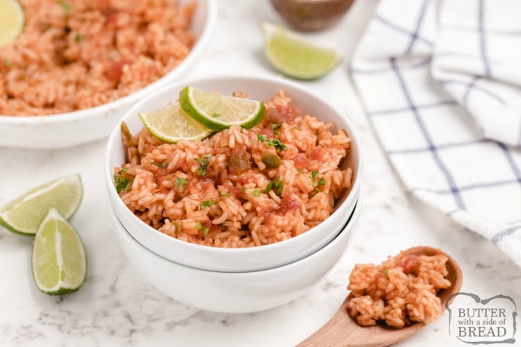 Easy Mexican rice recipe