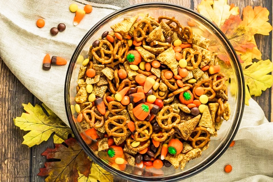 Easy Harvest Chex Mix Sweet and Salty