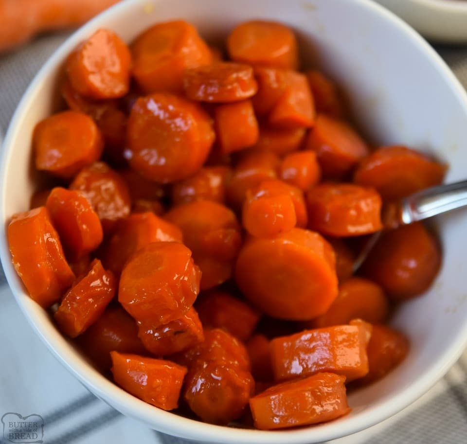 Easy Maple Glazed Carrots
