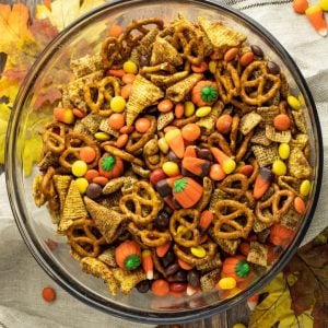 fall harvest chex mix