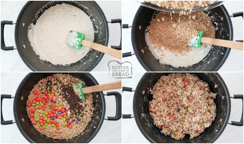 Easy Halloween Rice Krispie Treats recipe