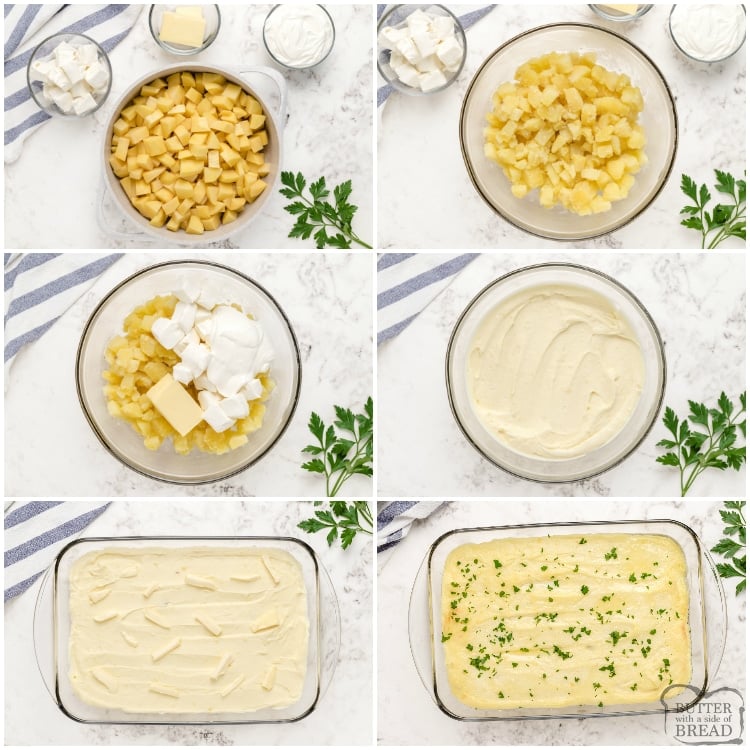 Step by step instructions on how to make best mashed potatoes recipe