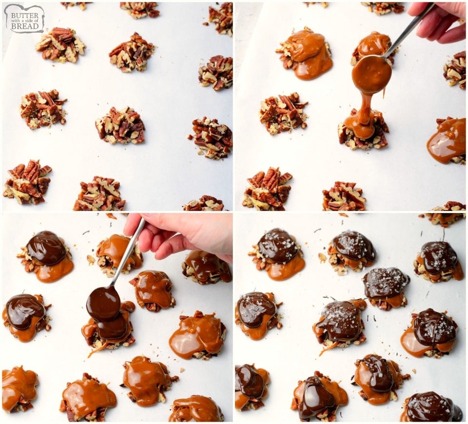 make your own turtle candy for the holidays