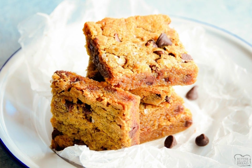 Browned Butter Blondies