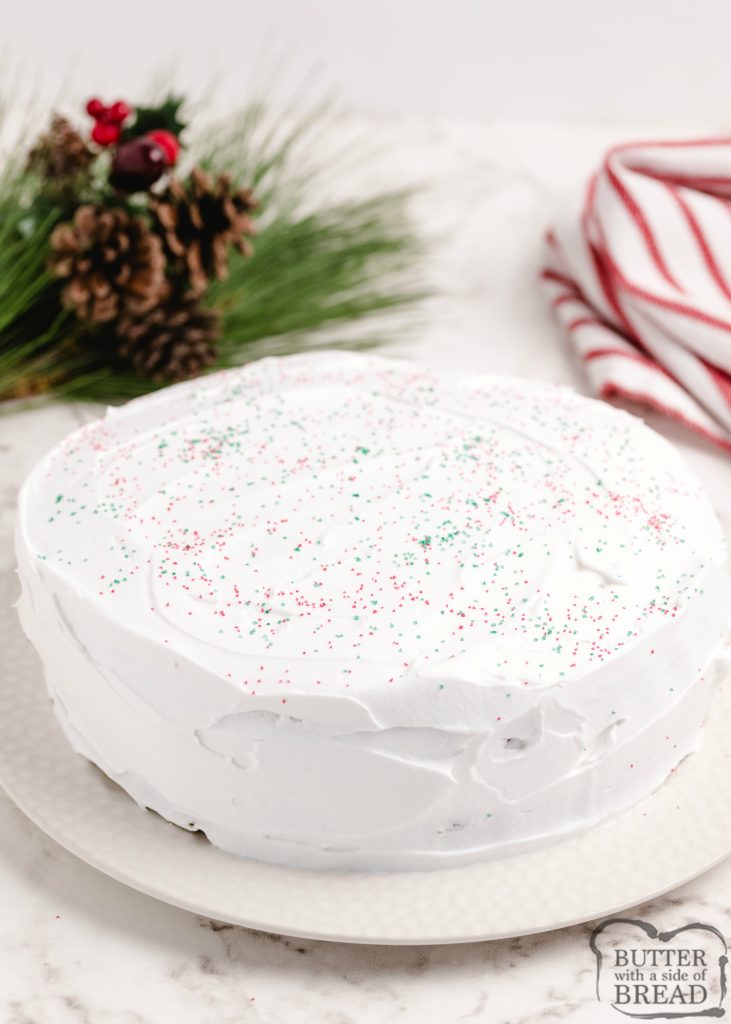 CHRISTMAS JELLO POKE CAKE - Butter with a Side of Bread