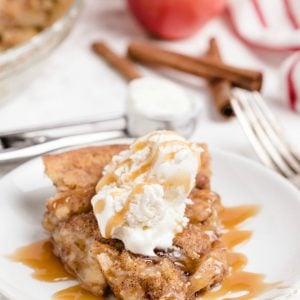 Snickerdoodle Apple Pie recipe