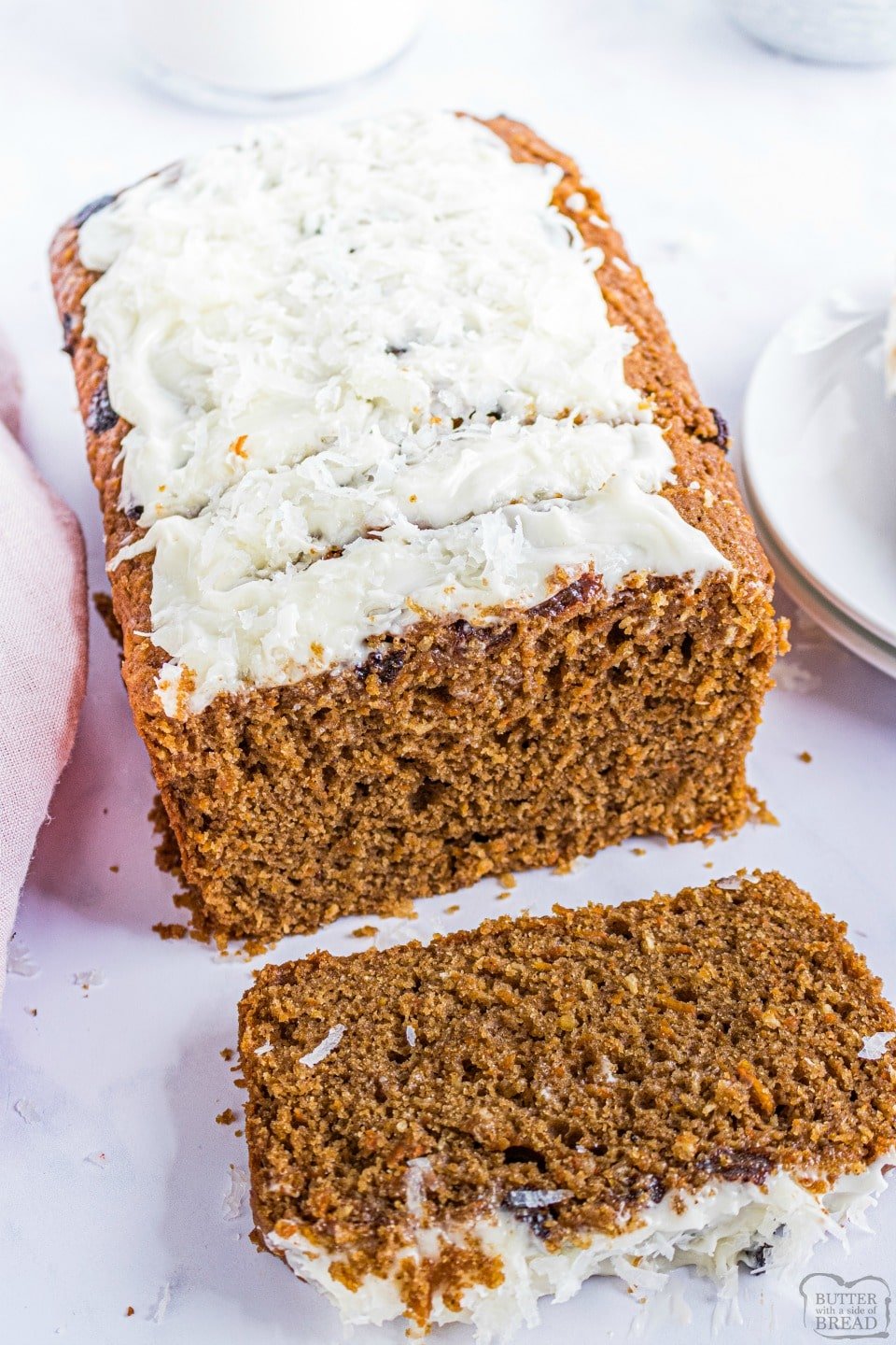 Easy Homemade Carrot Cake Bread