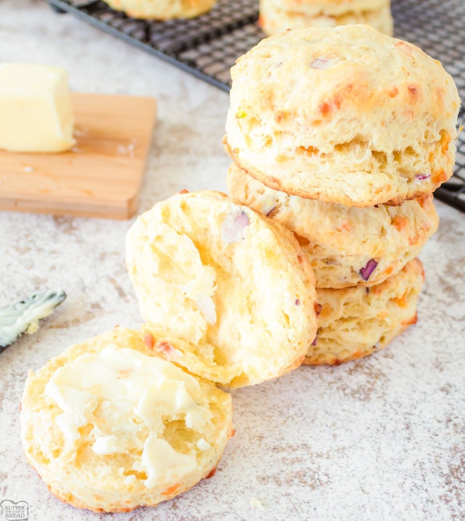 Soft, Flaky Cheddar Biscuits recipe