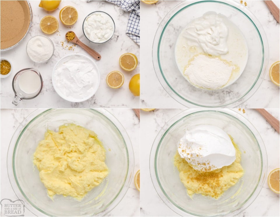 how to make Easy Lemon Chiffon Pie recipe