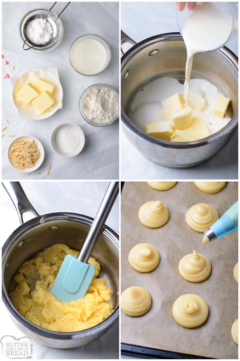 how to make homemade cream puffs