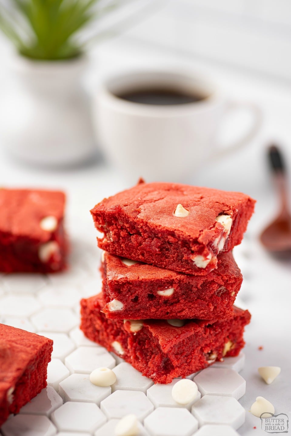 Homemade Red Velvet Brownies recipe