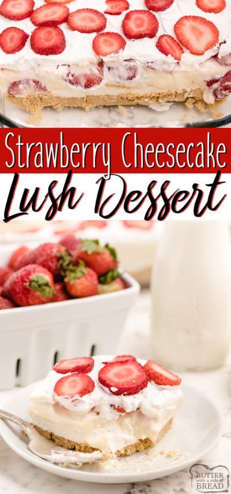 STRAWBERRY CHEESECAKE LUSH - Butter with a Side of Bread