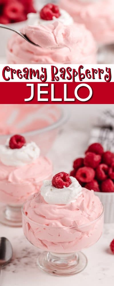 CREAMY RASPBERRY JELLO - Butter with a Side of Bread