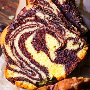 Easy Chocolate Zebra Bundt Cake recipe