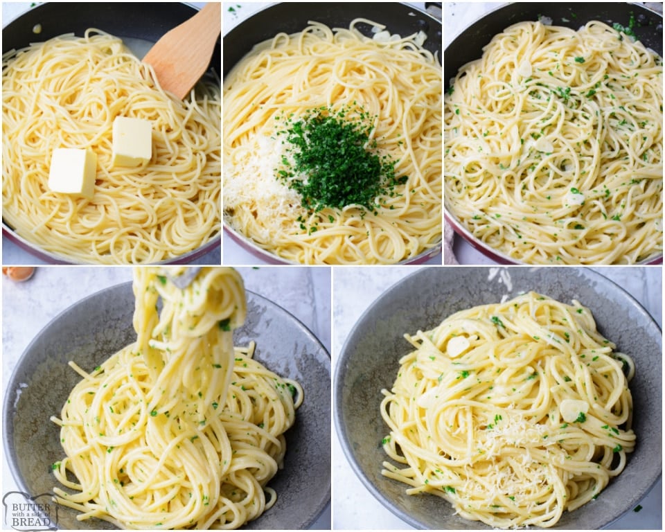 how to make Easy Garlic Butter Pasta recipe