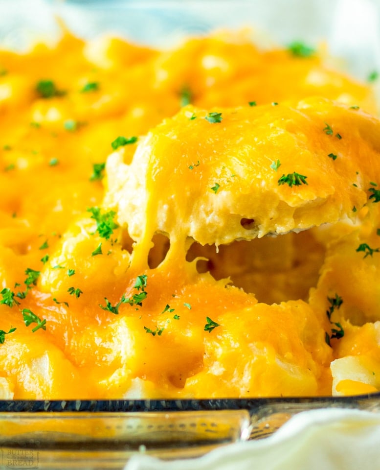Cheesy Potato Casserole.