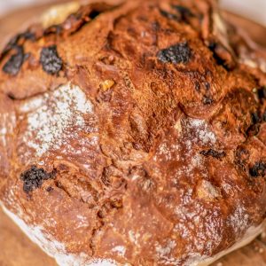 How to make No-Knead Chocolate Artisan Bread recipe