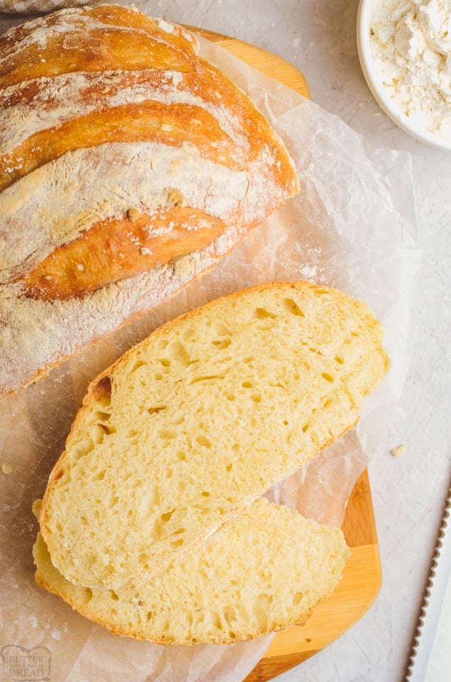 How to make No Knead Artisan Bread recipe