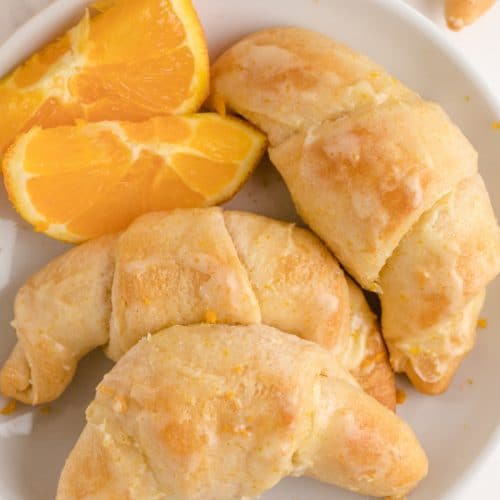 Easy Orange Breakfast Crescent Rolls - Chef Alli
