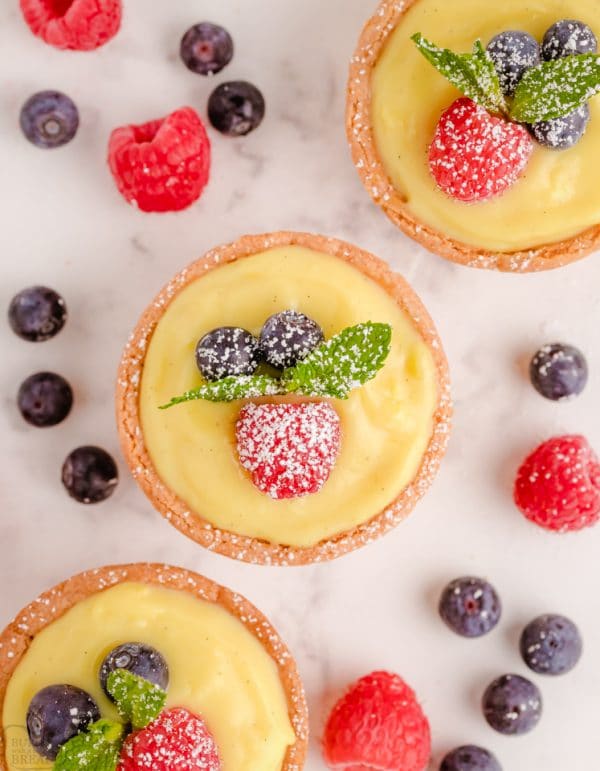SUGAR COOKIE FRUIT TARTS - Butter with a Side of Bread